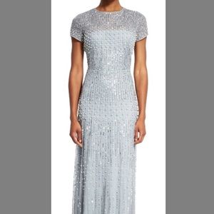 Adrianna Papell beaded gown